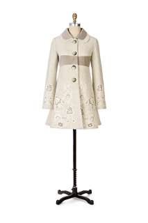 Rockwell Embroidered Coat   Anthropologie