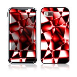  Samsung Eternity (SGH A867) Decal Skin   Abstract Red 