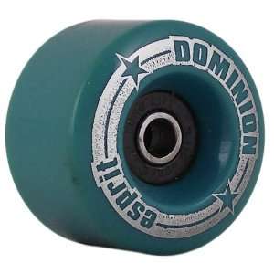  Dominion Esprit roller skate wheels Blue 59mm (8 pack 