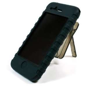   Silicone Case with Clip for iPhone 3G and 3G S (Black) Electronics