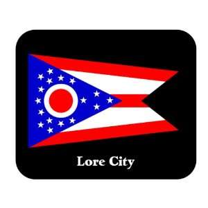    US State Flag   Lore City, Ohio (OH) Mouse Pad 