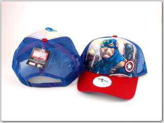 Snapback Trucker Hat Captain America Cap New Era Splash  
