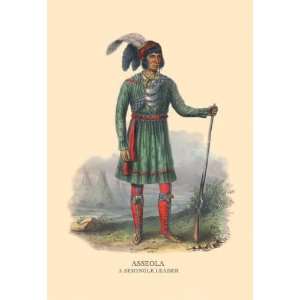 Asseola (A Seminole Leader) 24x36 Giclee 