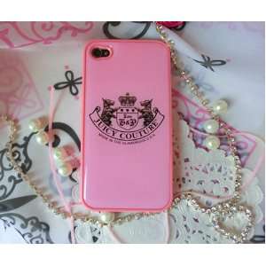   Juicy Couture Designer Case for iPhone 4G, 4GS Cell Phones