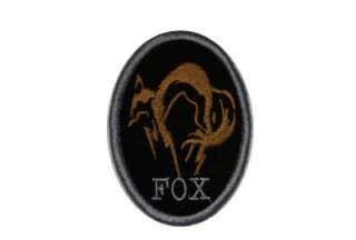 An exclusive and original Metal Gear Solid Fox Hound embroidered badge 