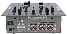 NUMARK M3 2 CHANNEL TABLETOP DJ SCRATCH MIXER w/EQ NEW  