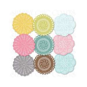 Chic Tags   Delightful Paper Tags   Spring Doilies   Set 