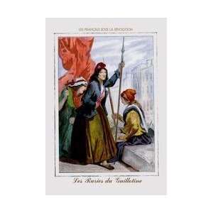  Les Furies de Guillotine 12x18 Giclee on canvas
