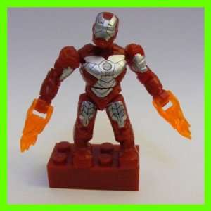 Mega Bloks Marvel Micro Action Figures Series 2 Iron Man Mark V Common 