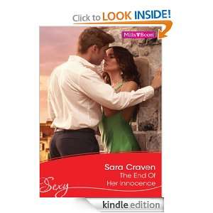   Boon  The End Of Her Innocence Sara Craven  Kindle Store