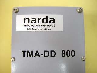 Narda Microwave L 3 Communications TMA DD 800 Tower Mounted Amplifier 
