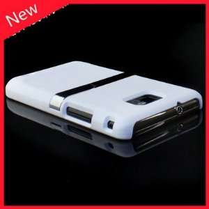 Deluxe Back Case Stand Cover With Chrome for Samsung 