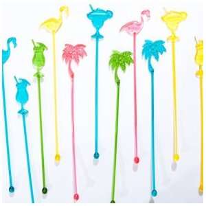  Tropical Drink Stirrers