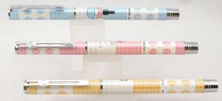   Student Cartoon Fountain Pens   Blue, Pink, Yellow   New  