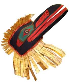 Northwest Coast Native Indian Art Kwakiutl Raven Mask  