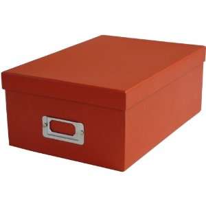  Red Photo Storage Boxes 7 1/2 (w) x 11 (d) x 4 1/2 (h 