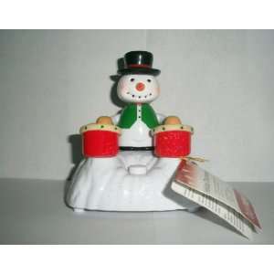Snowman Animated Christmas Musical Holiday Drummer 