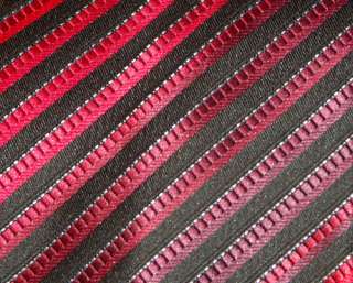 Berlioni Hand Woven Red Neck Ties Hankie 5 Styles Pocket Square  