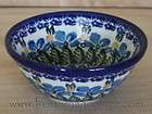 polish pottery ca stoneware small nesting bowl cute expedited shipping 