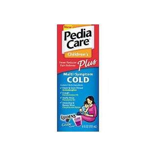 Childrens Sudafed PE Non Drowsy Cold & Cough Grape Flavor Liquid 4 
