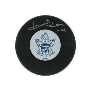 Dave Keon Autographed Puck   Autographed NHL Pucks Sports 