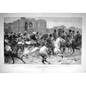 1893 AMIR AFGHANISTAN ERG PALACE BALA HIRSA MARSH WAR  