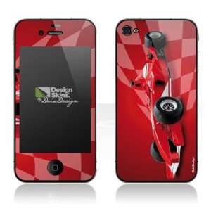 Design Skins for Apple iPhone 4 [without Logocut]   F1 Champion Design 