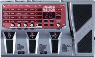 Boss ME 20B Bass Multiple Effects Pedal Board 761294403198  