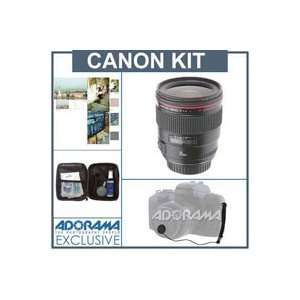  Canon EF 35mm f/1.4L USM AutoFocus Lens Kit,  USA with 