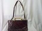 VINTAGE CAPRICE EEL SKIN PURSE HANDBAG POCKETBOOK 