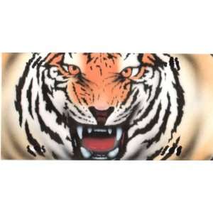  Airbrushed License Plates   Tiger License Plate  #121 Automotive