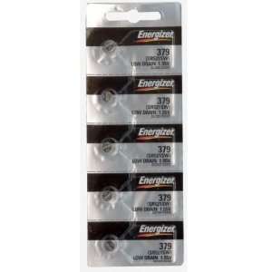 Energizer 379 Button Cell Watch Batteries 5 pack  