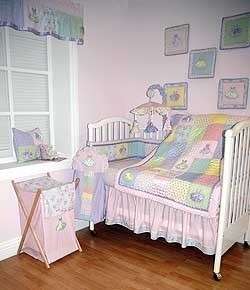 Kidsline 5 Pc Crib Bedding Baby DRESS ME UP Paper Doll Girl Nursery 