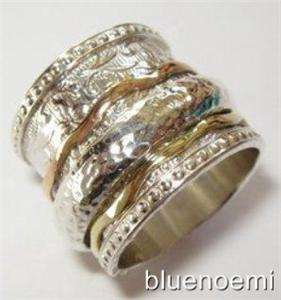 Swivel ring jewellery spinning ring Israeli designer  