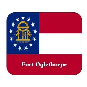  US State Flag   Fort Oglethorpe, Georgia (GA) Mouse Pad 