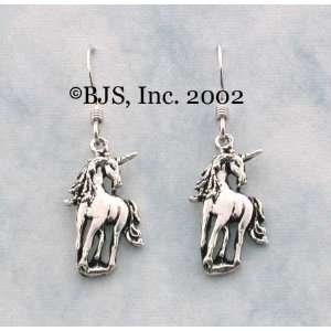  Unicorn Earrings   Fantasy Jewelry in Sterling Silver 