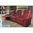 seat recliner home theater seating dark brown leather recliner sofa