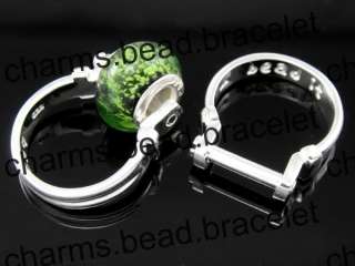 Mix 15pcs Charm Rings Fit European beads Size 7 &8 & 9  