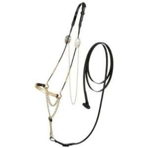 Engraved Nose Arabian Cable Show Halter 