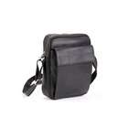 Le Donne Leather iPad/E Reader Carry All Bag   Color Black
