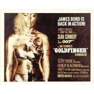 Goldfinger Movie Poster (30 x 40 Inches   77cm x 102cm) (1964) UKStyle 