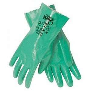  Memphis Glove   Green Predaknit Nitrile Gloves   Medium 
