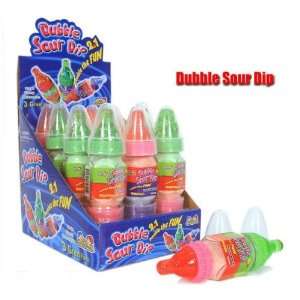 Dubble Sour Dip Baby Bottle sour dipping candy 12 pack