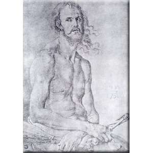  The Man Of Sorrows 21x30 Streched Canvas Art by Durer 