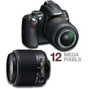  Nikon D5000 Digital SLR Camera and 18 55mm VR Lens  