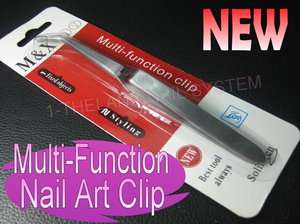   Nail Art Clip Fixing And Tightly Acrylic , UV Gel Nail Art Tips  
