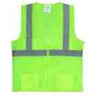 Cordova Hi Vis Lime Green Reflective Safety Vest Class 2 Size XL