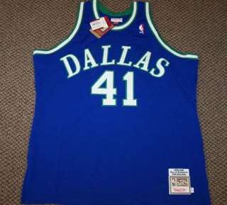 Dirk Nowitzki 98 99 Dallas Mavericks Authentic Mitchell & Ness Jersey 