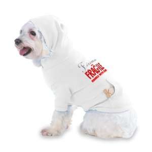 Firemen are FRAGILE handle with care Hooded T Shirt for Dog or Cat X 