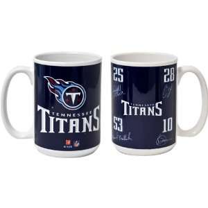  Boelter Tennessee Titans Team / Player Coffee Mugs  2 Pack 